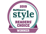 badge: Baltimore Style 2019 Readers Choice Winner